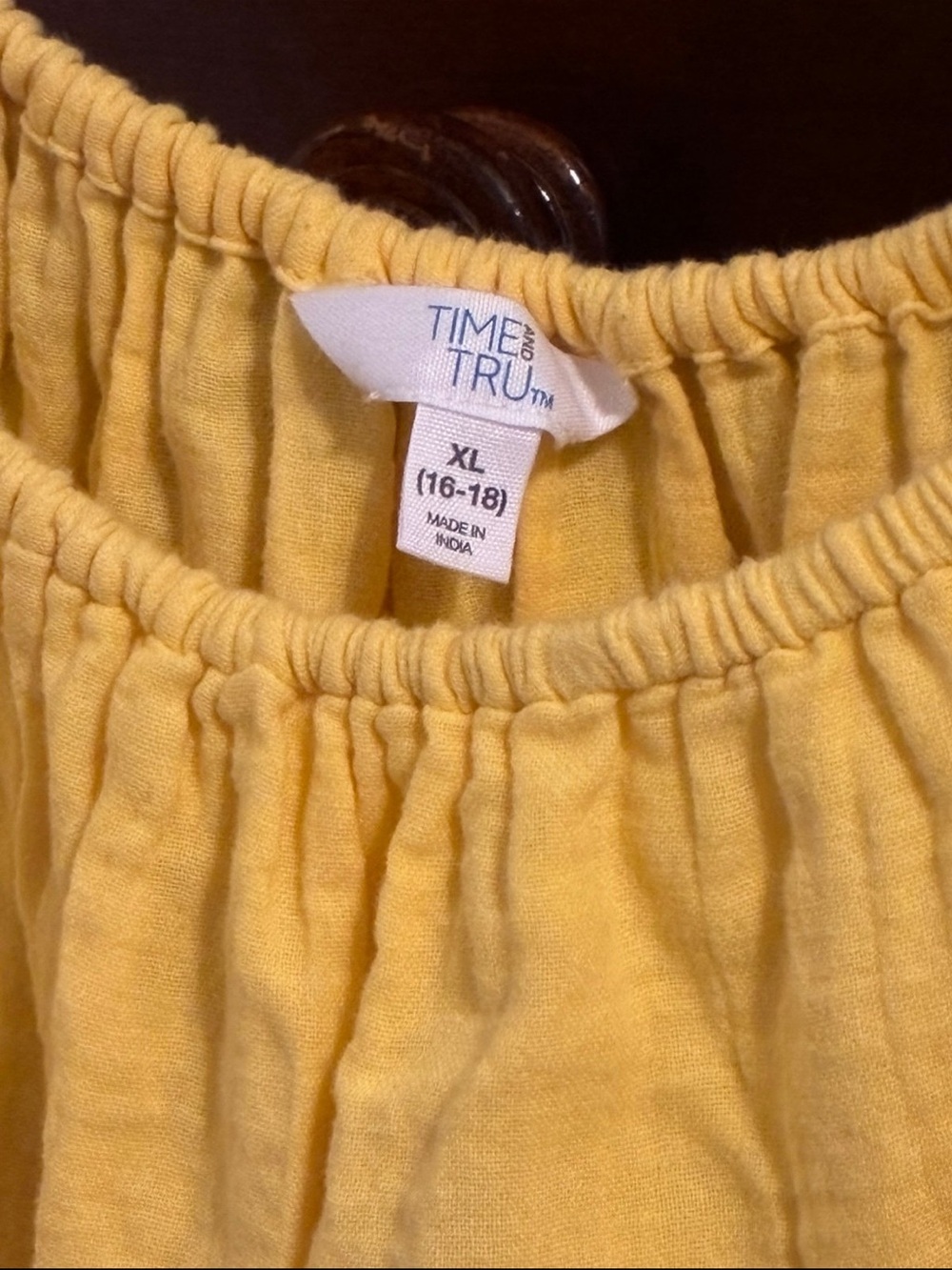 BiBi Yellow Ruffle Sleeve Mini Dress - Picture 7 of 8